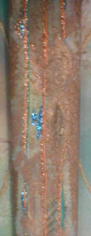 detail of the sword blade