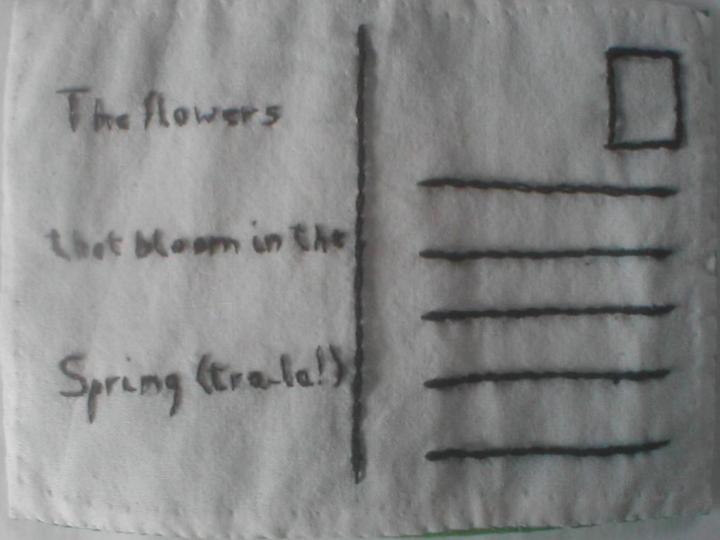text for flowers