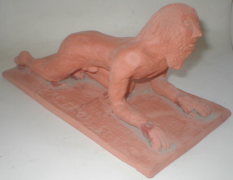 Nebuchadnezzar in his punishment